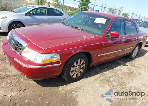 2003 Mercury Grand Marquis Ls from USA, damaged, VIN 2MEHM75W13X638825